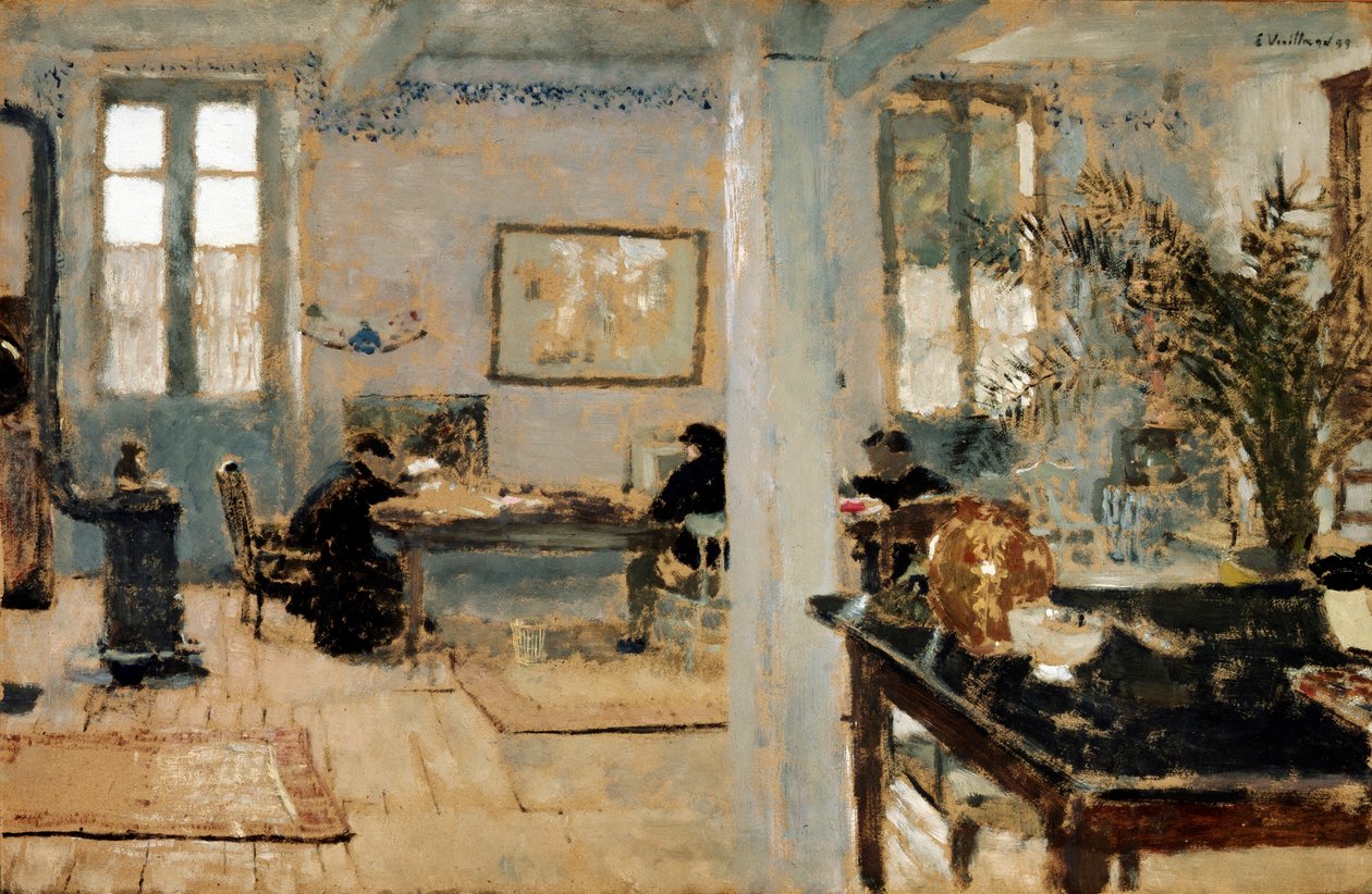 Dans une chambre, 1899 - Edouard Vuillard