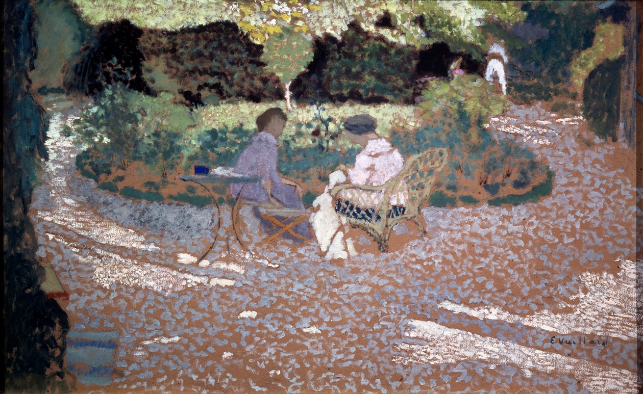 Dans le jardin, 1895-1898 - Edouard Vuillard