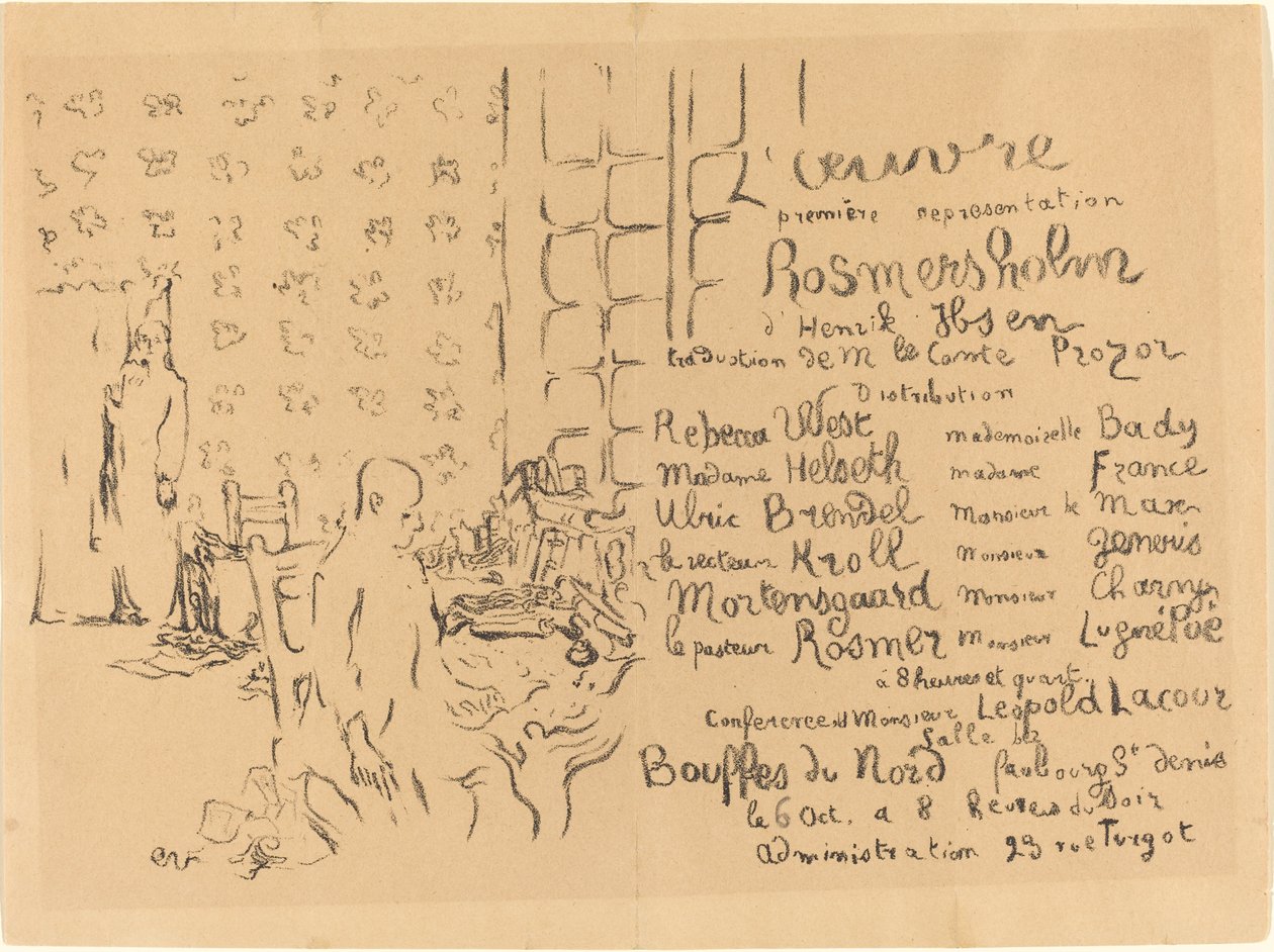 Rosmersholm - Edouard Vuillard