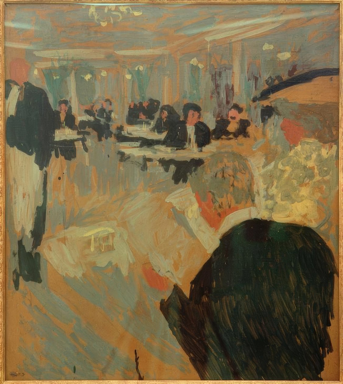 Scène de café - Edouard Vuillard