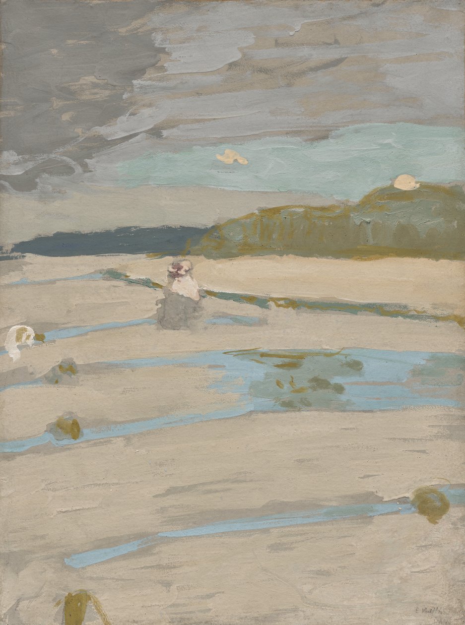 La plage de Saint-Jacut - Edouard Vuillard
