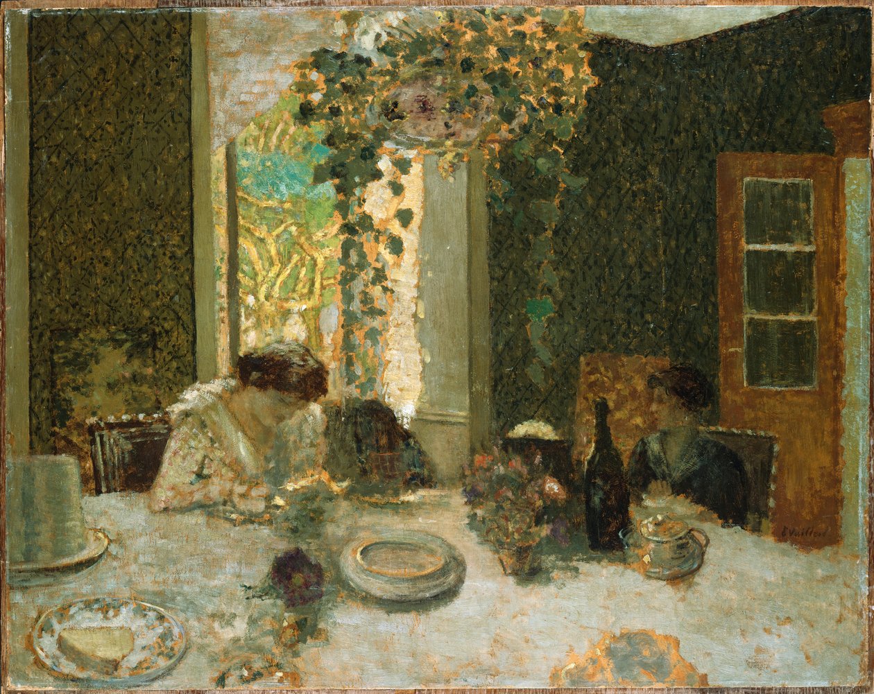 La salle à manger, vers 1900 - Edouard Vuillard