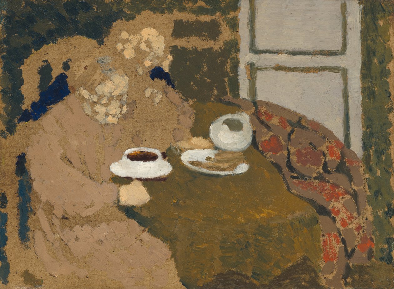 Deux femmes buvant du café - Edouard Vuillard