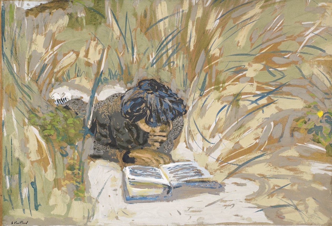 Femme lisant, vers 1909 - Edouard Vuillard