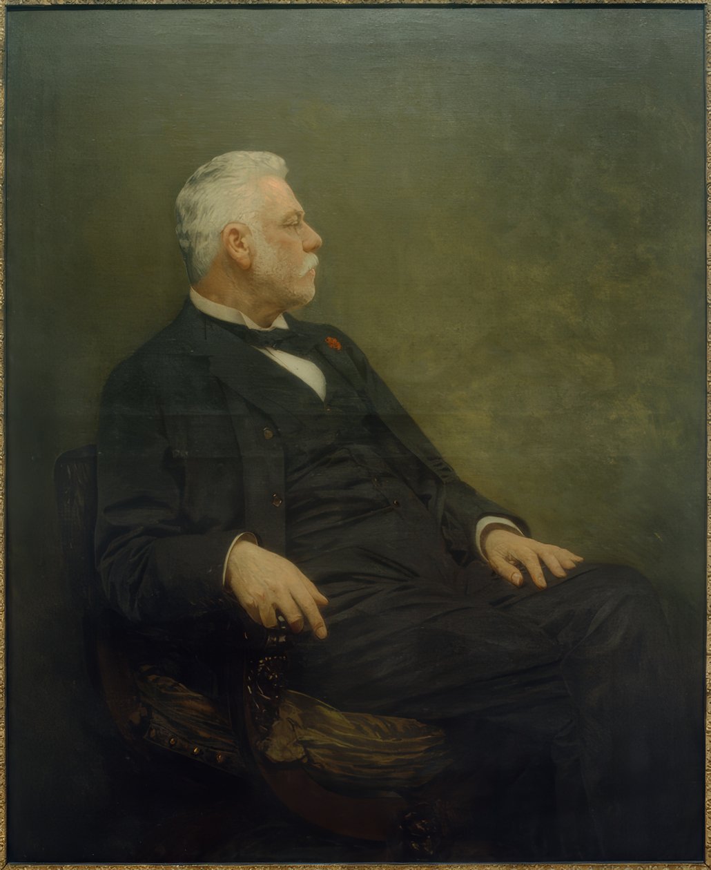 Portrait de Heinrich von Liebieg, vers 1900 - Eduard Charlemont