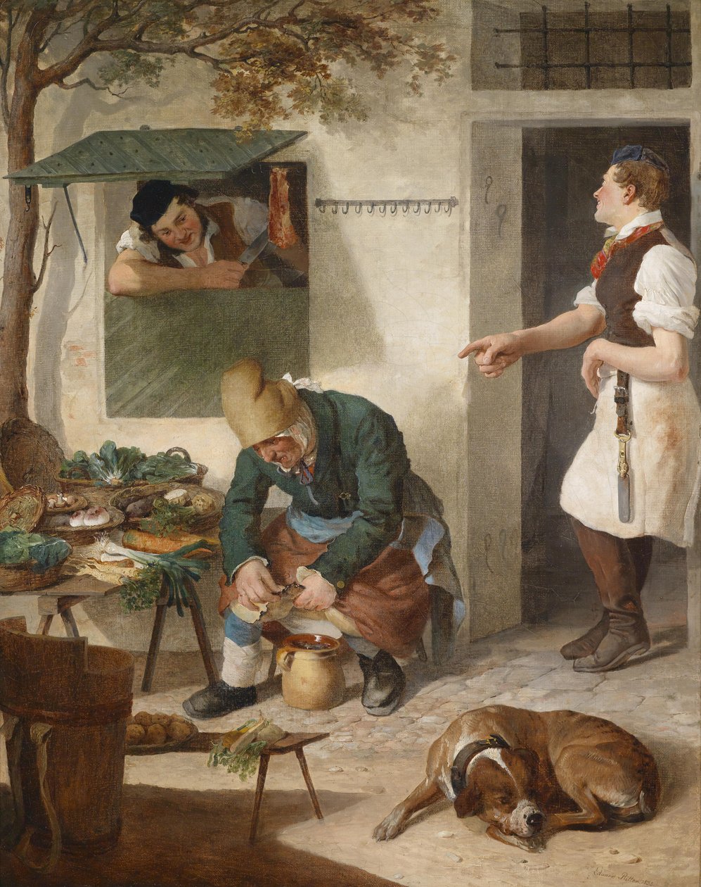 Qui a le dommage, a la moquerie - Eduard Ritter