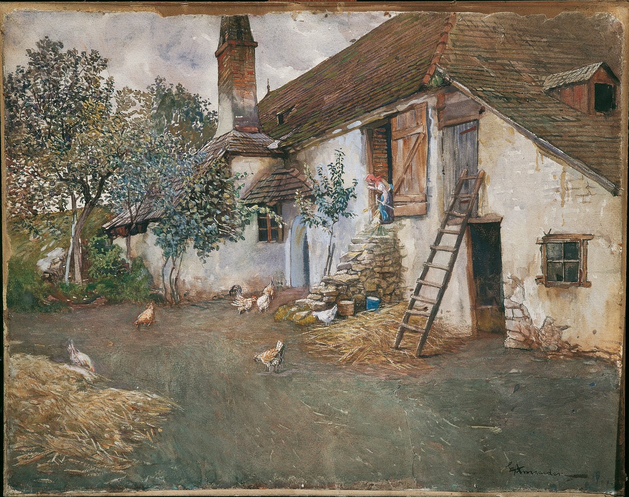 Ferme en Basse-Autriche - Eduard Ameseder