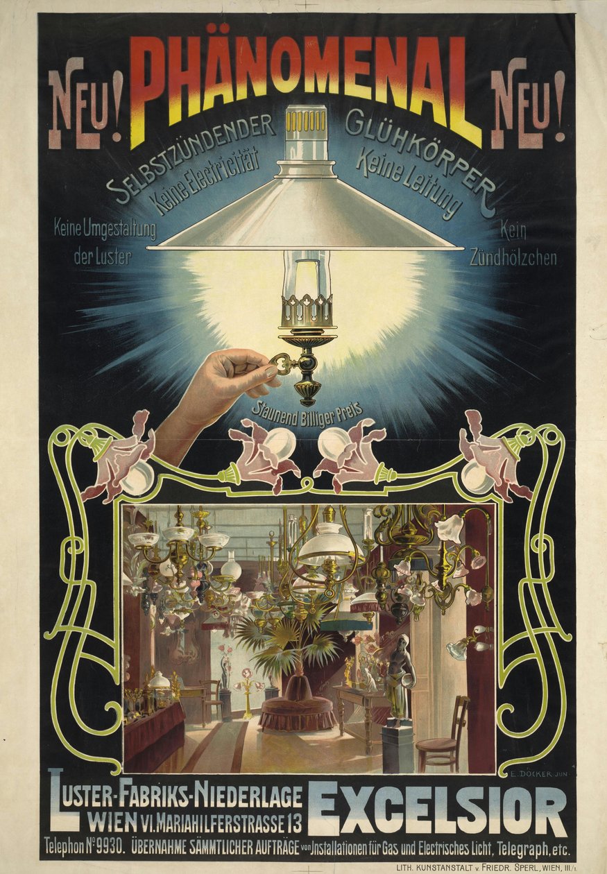 Excelsior. Corps incandescent auto-allumant - Eduard Döcker