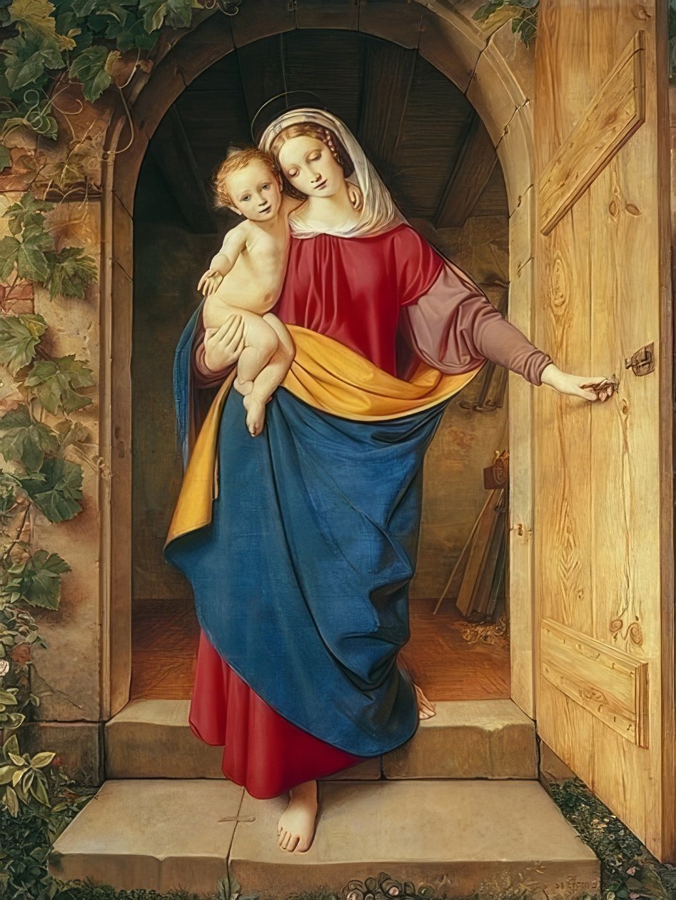 Madone à la porte de l