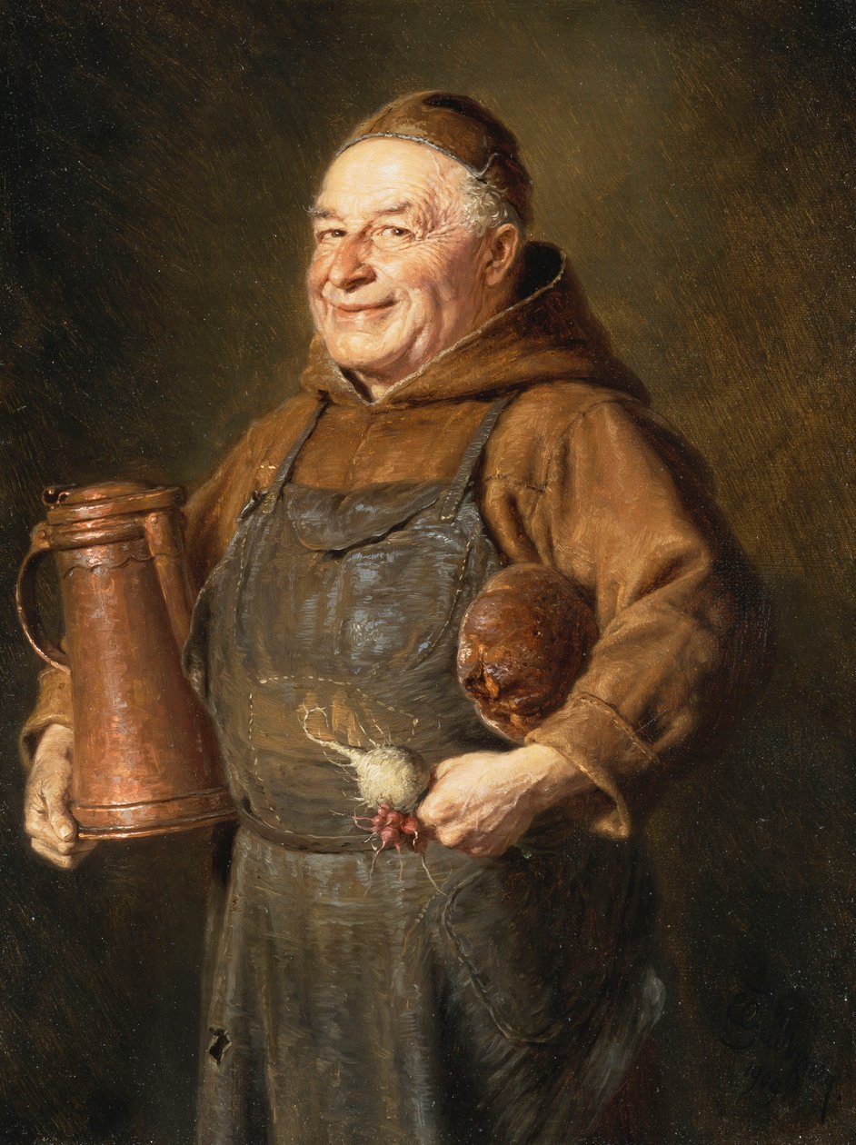 Avant les vêpres, 1909 - Eduard von Grutzner