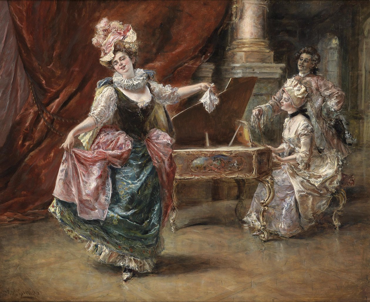 La représentation de danse - Eduardo Leon Garrido