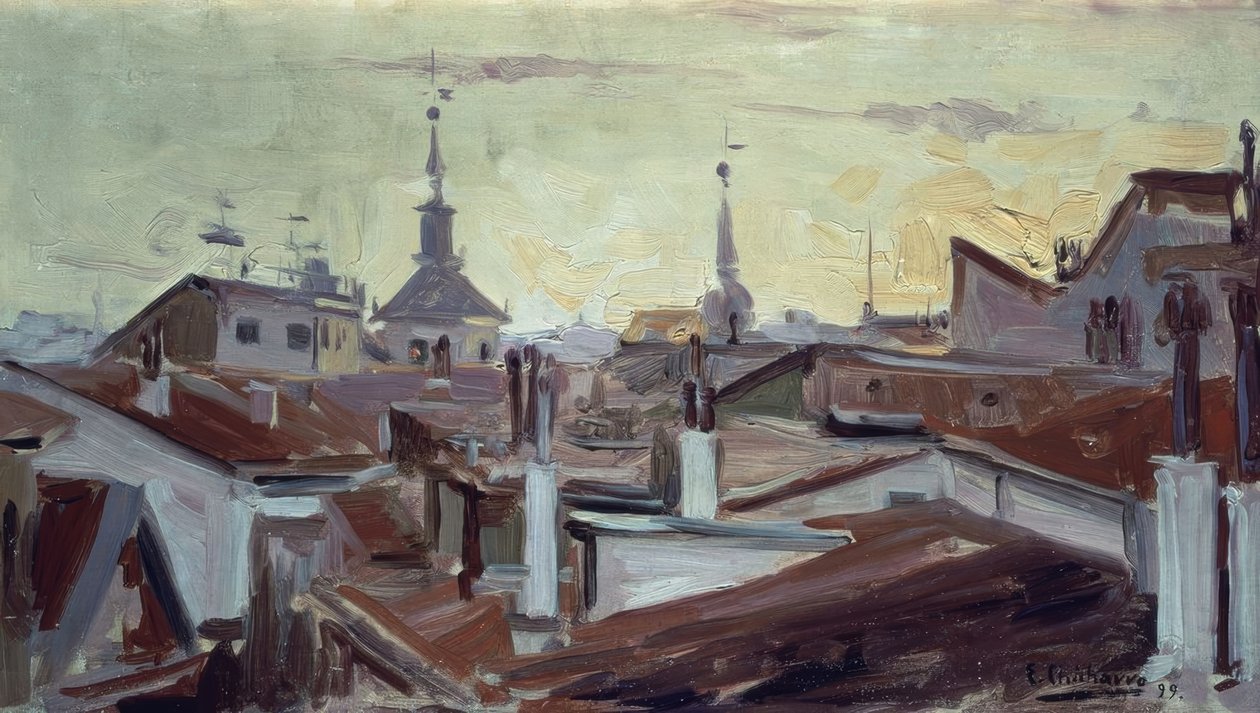 Toits de Madrid - Eduardo Chicharro y Agüera