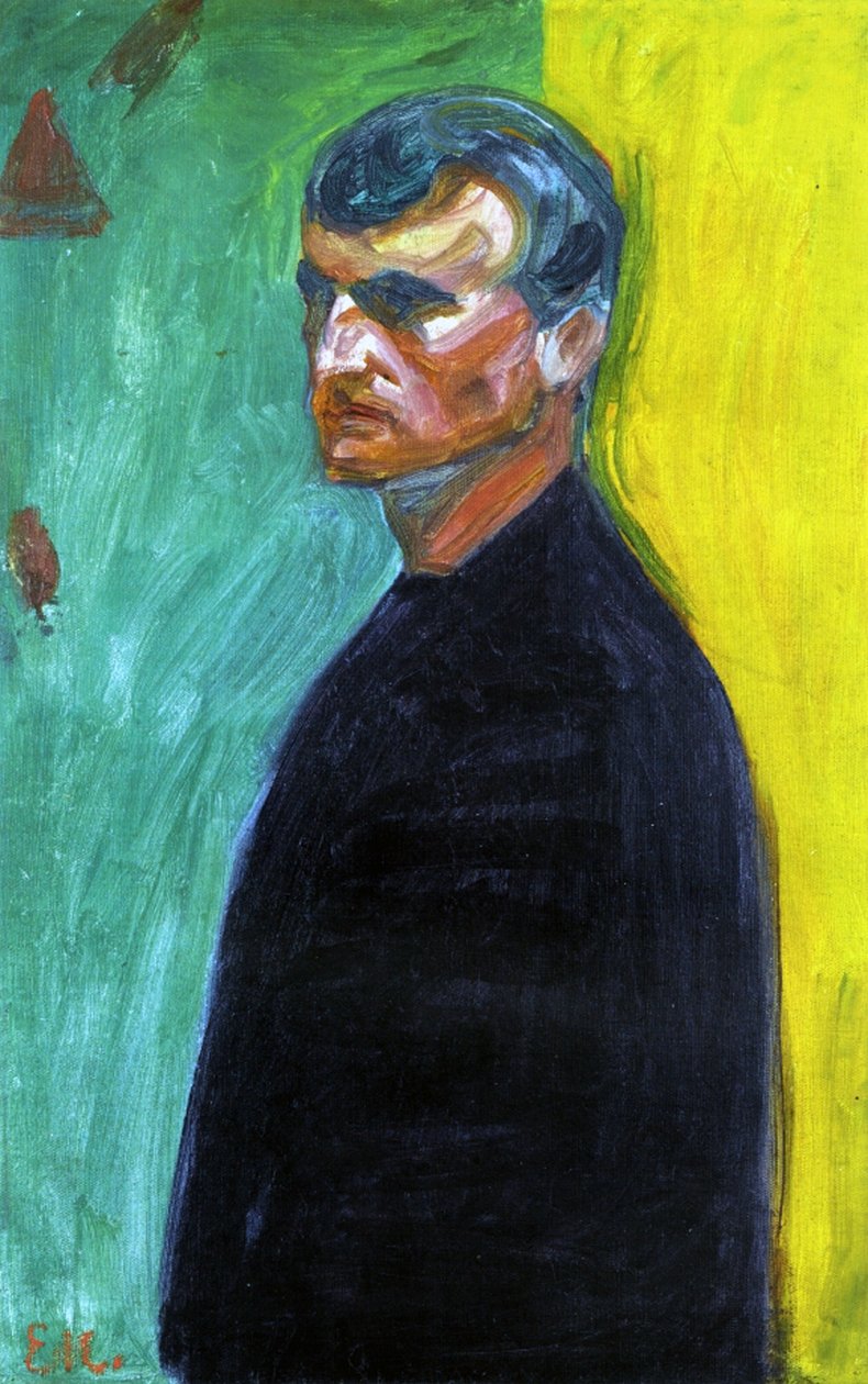Autoportrait, vers 1904 - Edvard Munch