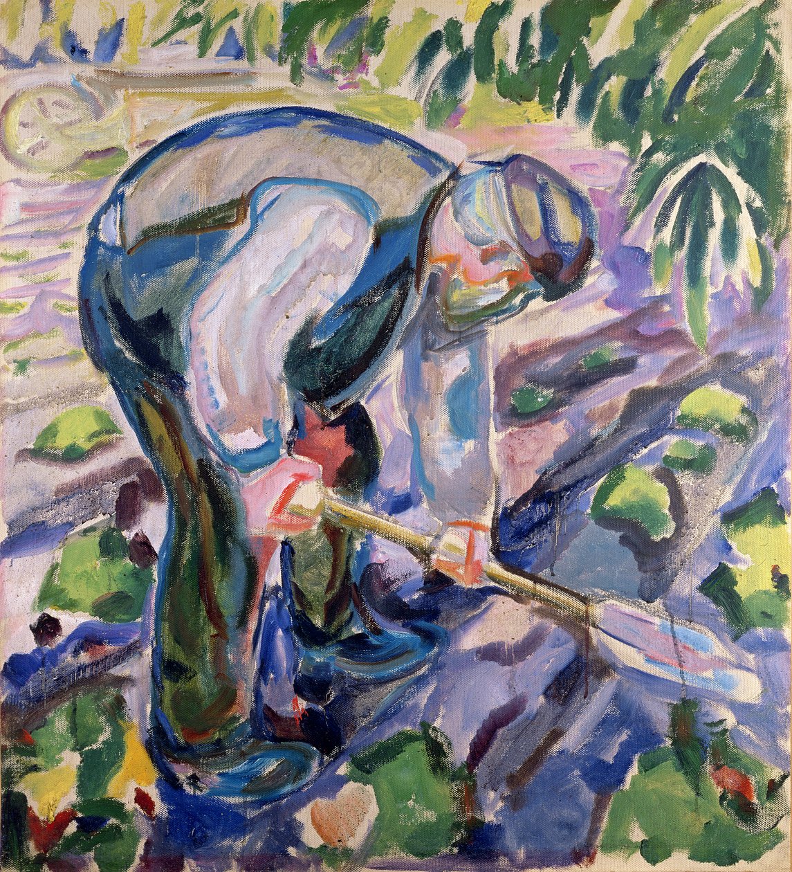 Le Fossoyeur - Edvard Munch