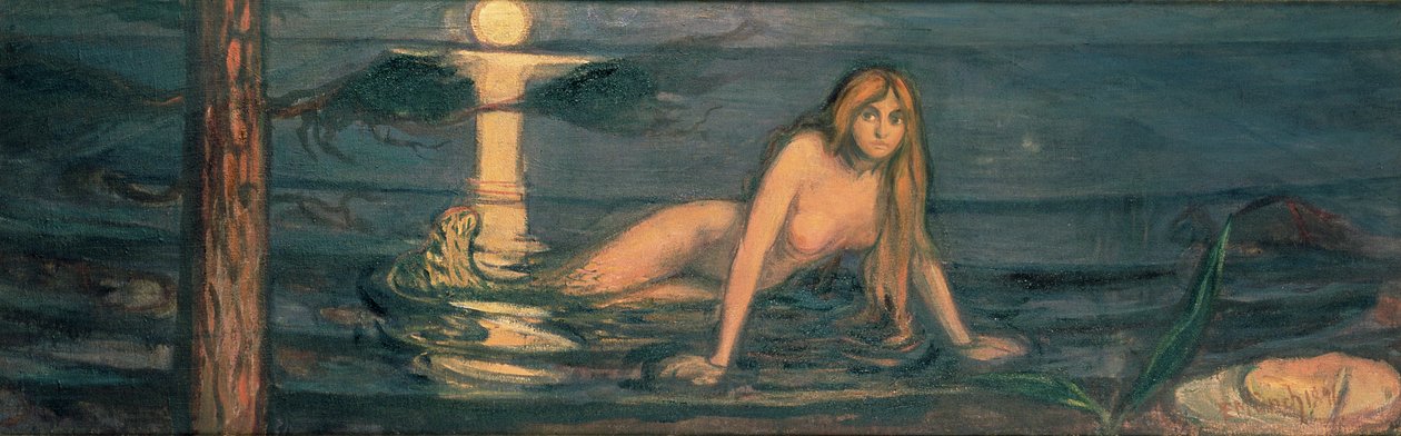 La Dame de la Mer - Edvard Munch