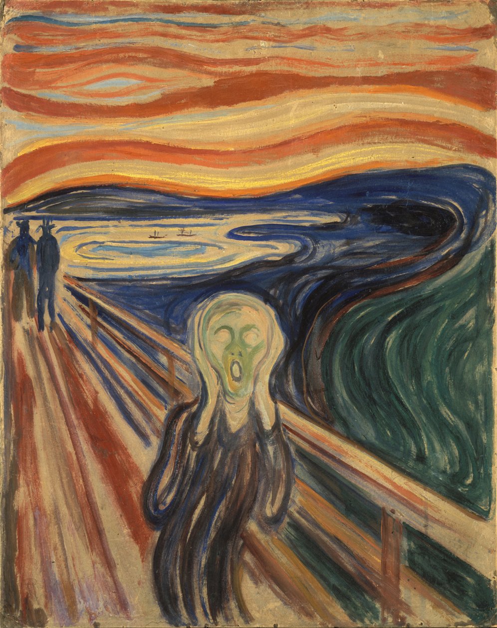 Le cri - Edvard Munch