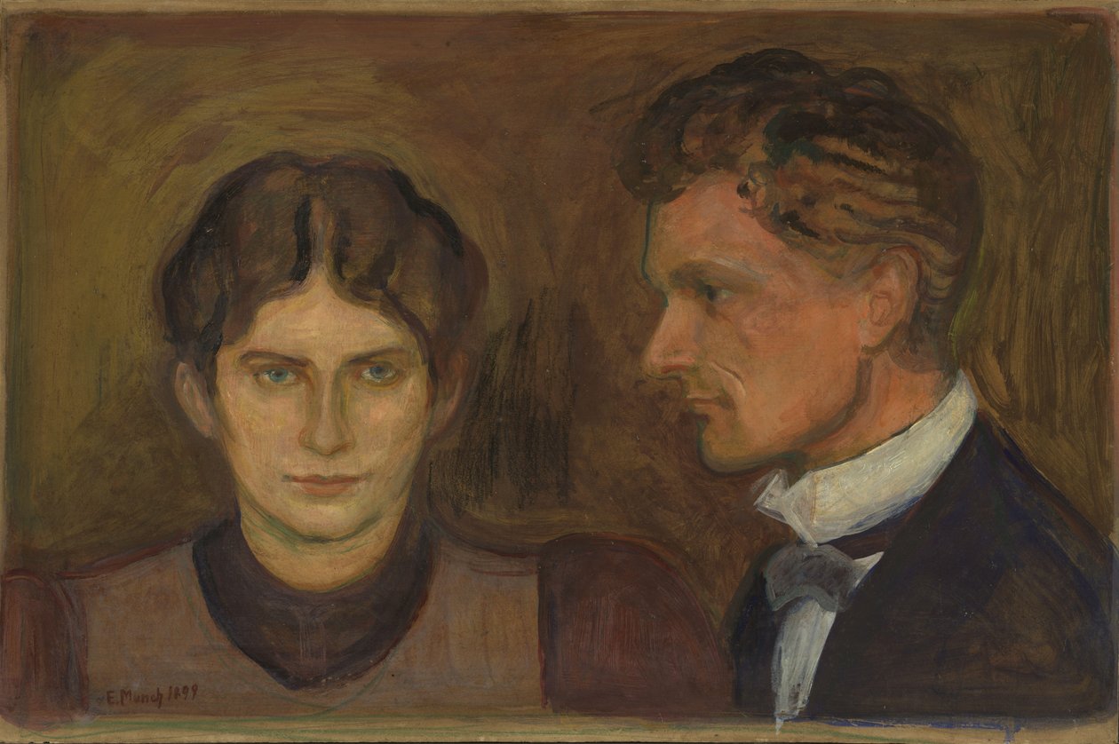 Aase et Harald Norregaard - Edvard Munch