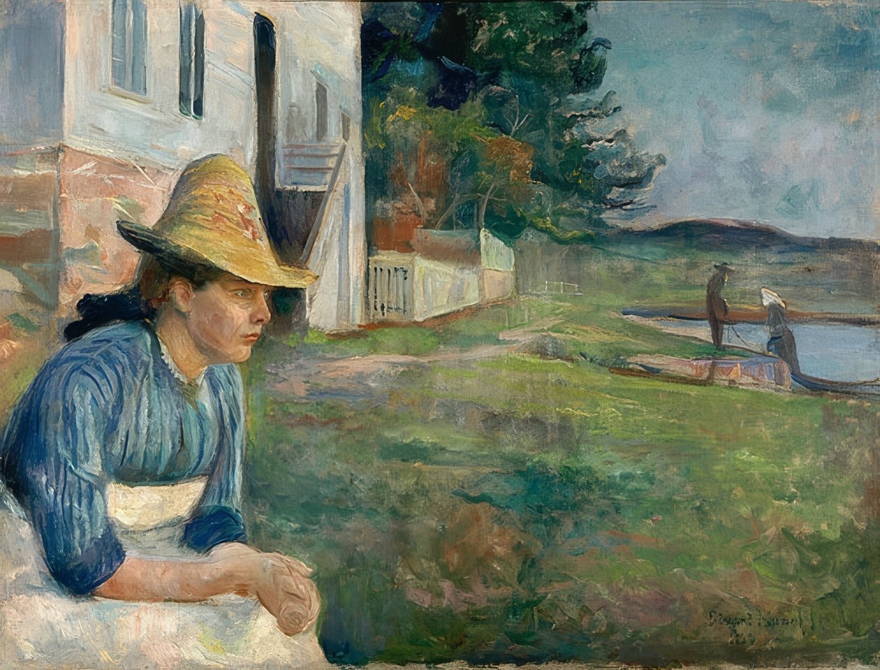 Soir - Edvard Munch