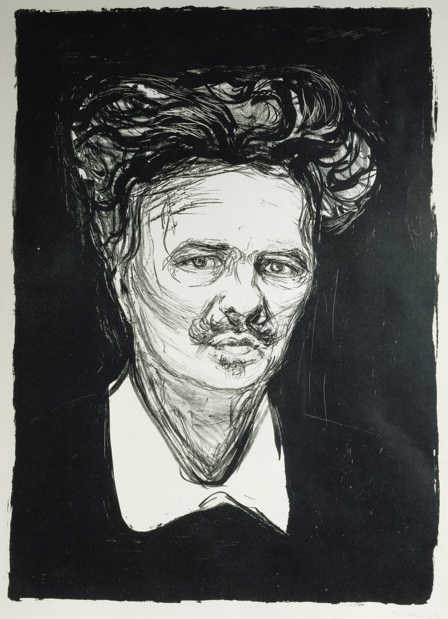 August Strindberg - Edvard Munch
