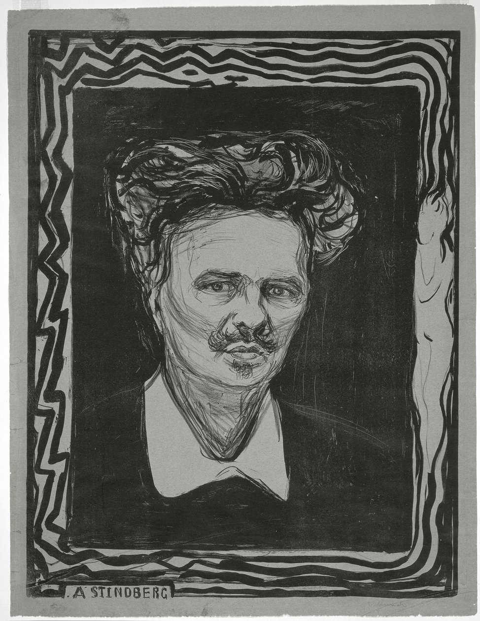 August Strindberg - Edvard Munch