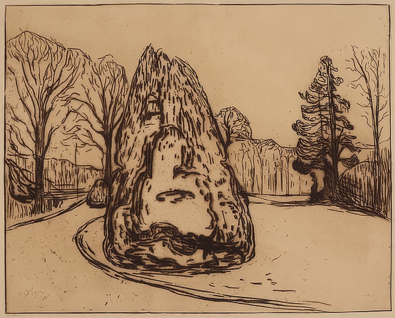 Le jardin - Edvard Munch