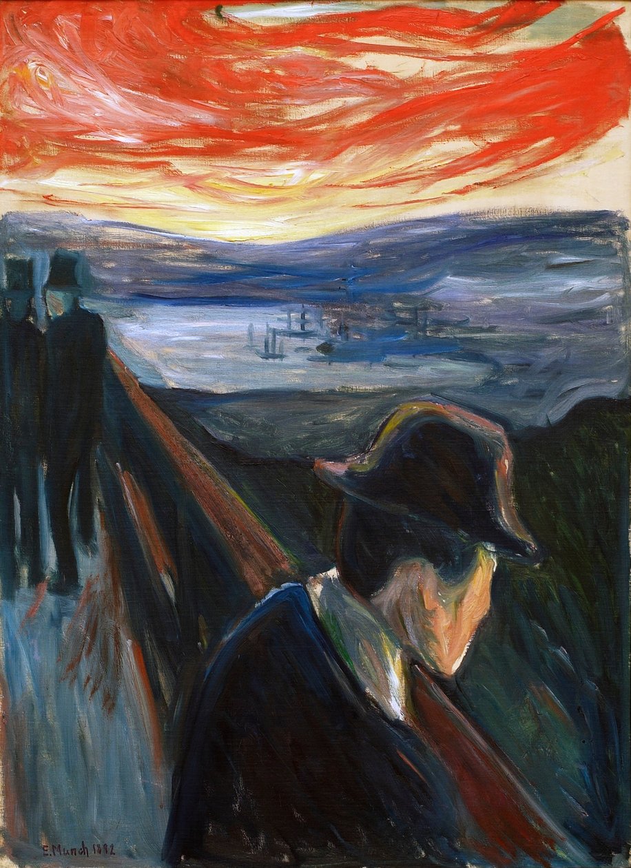 Désespoir - Edvard Munch