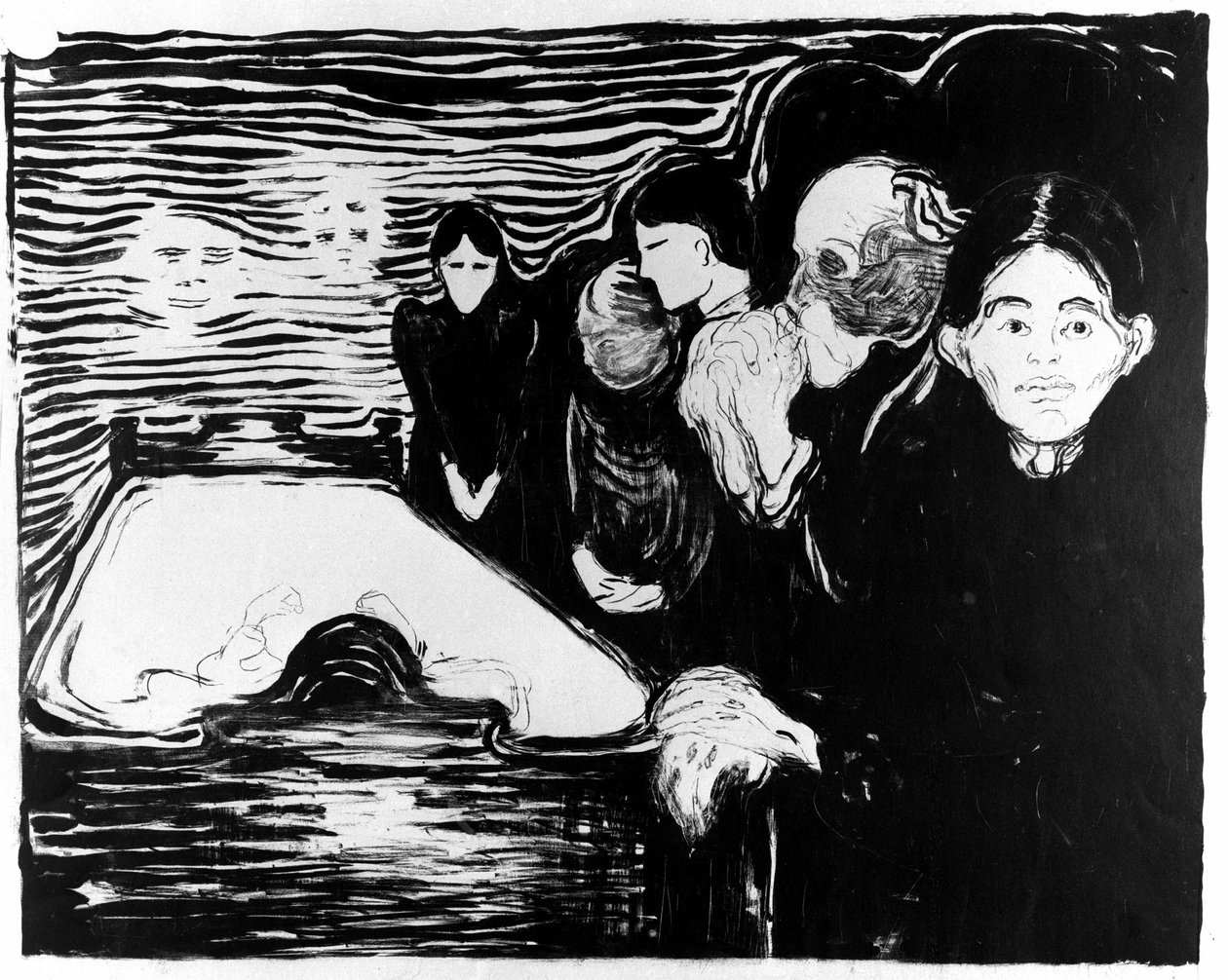 Lutte contre la mort - Edvard Munch