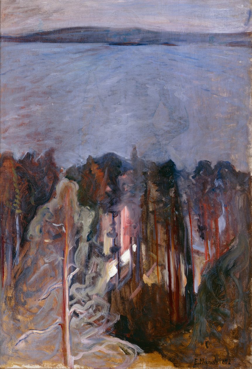 Paysage - Edvard Munch