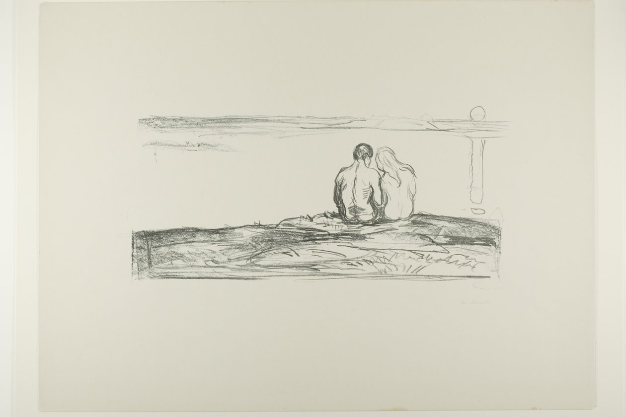 Lever de lune - Edvard Munch