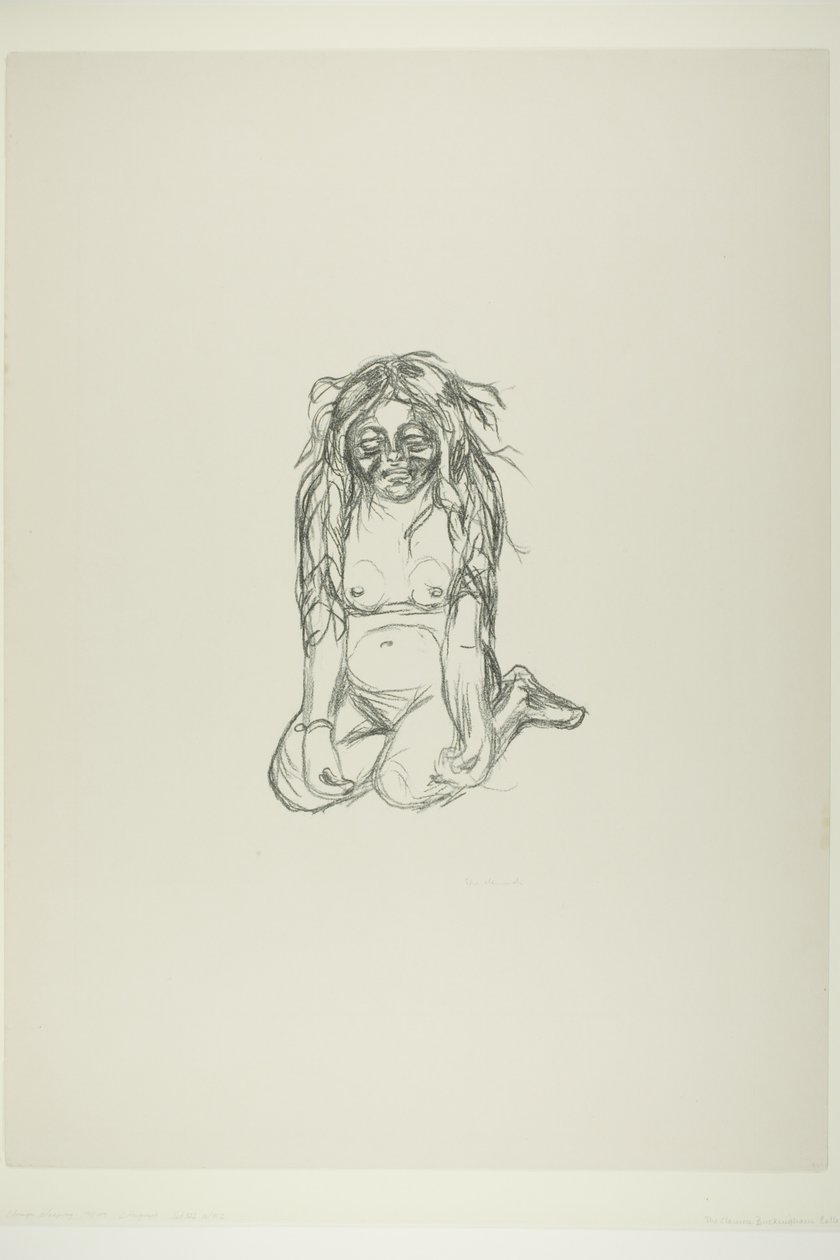 Omega pleurant - Edvard Munch