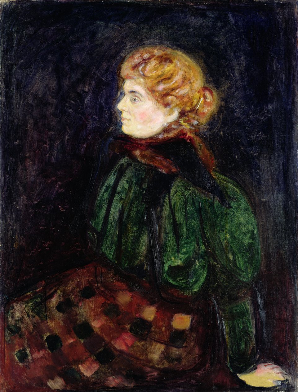 Portrait de Frau Maximilian Harden - Edvard Munch