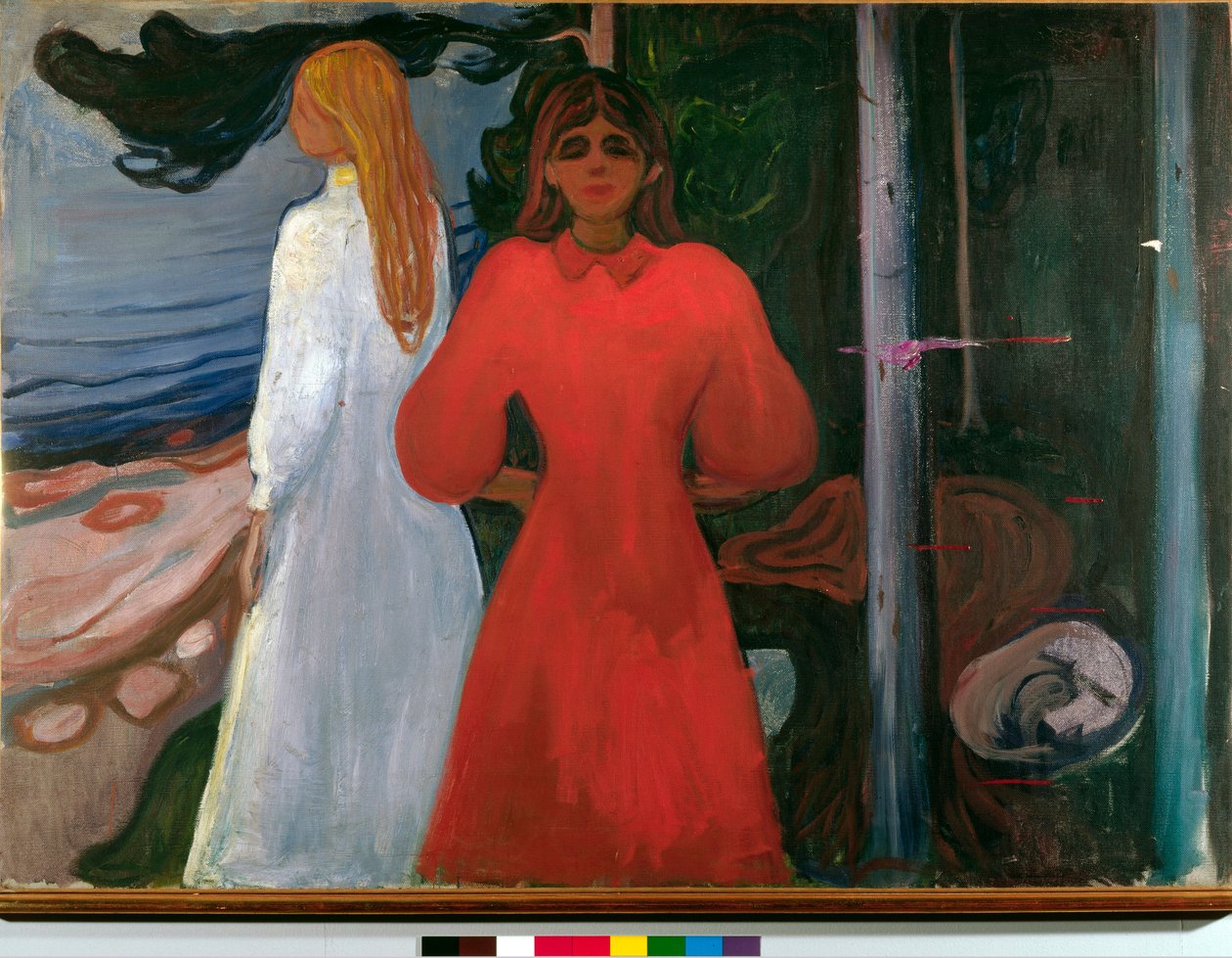 Rouge et blanc - Edvard Munch