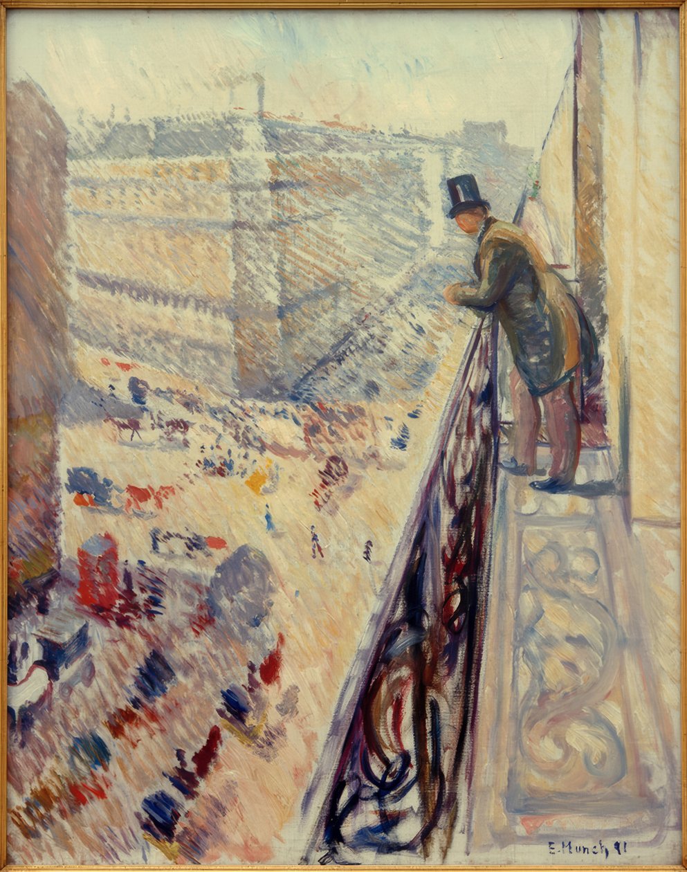 Rue Lafayette - Edvard Munch