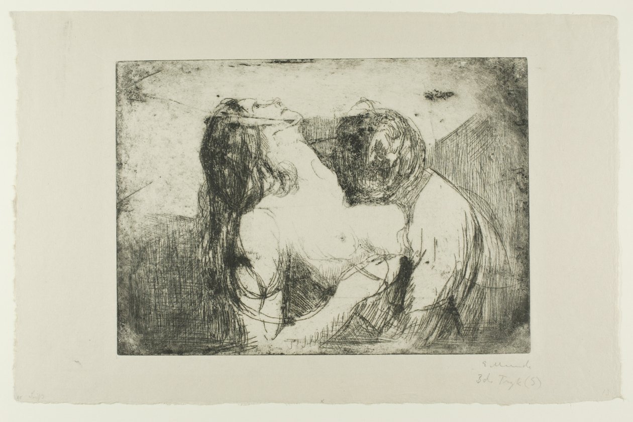 La Morsure - Edvard Munch