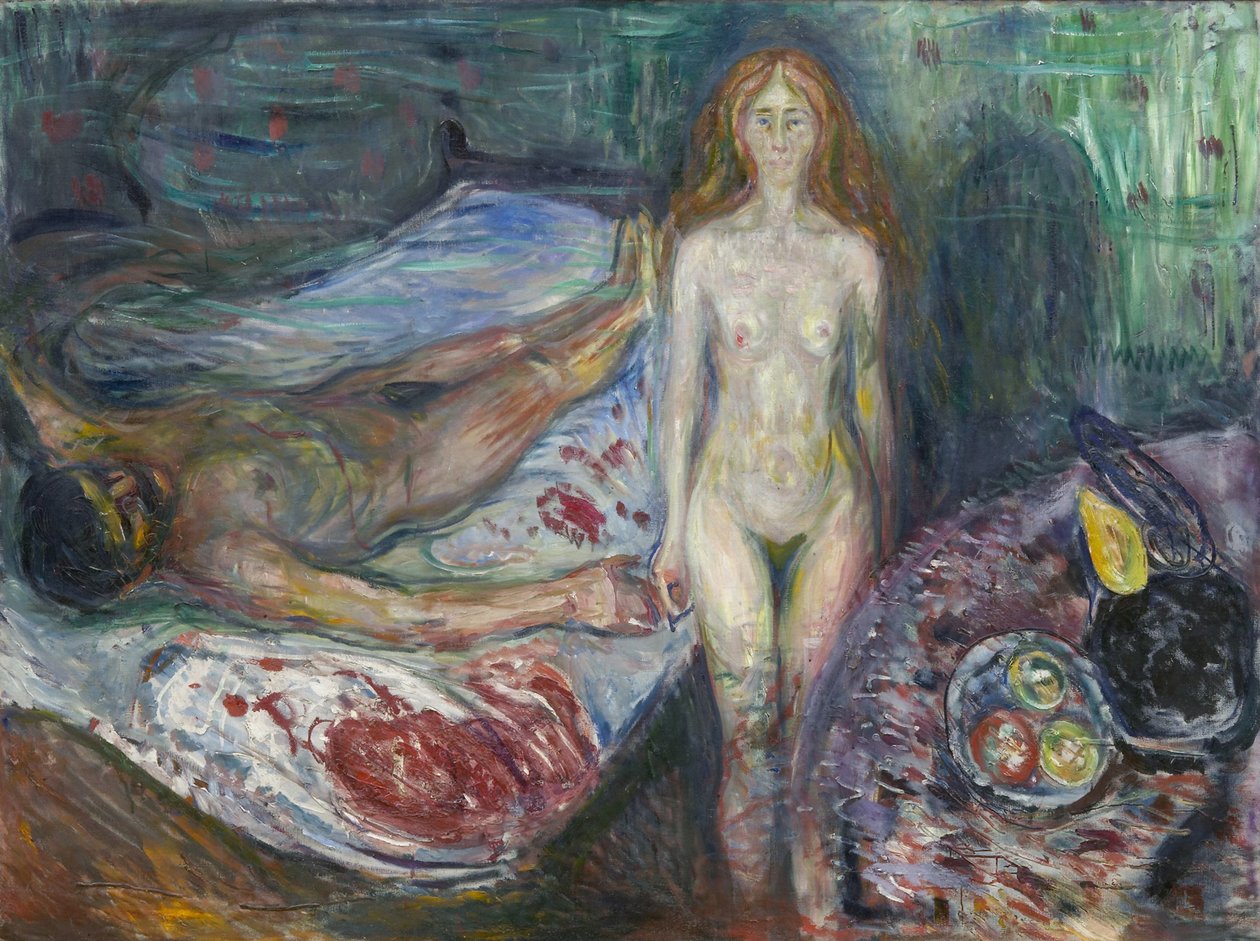 La Mort de Marat - Edvard Munch