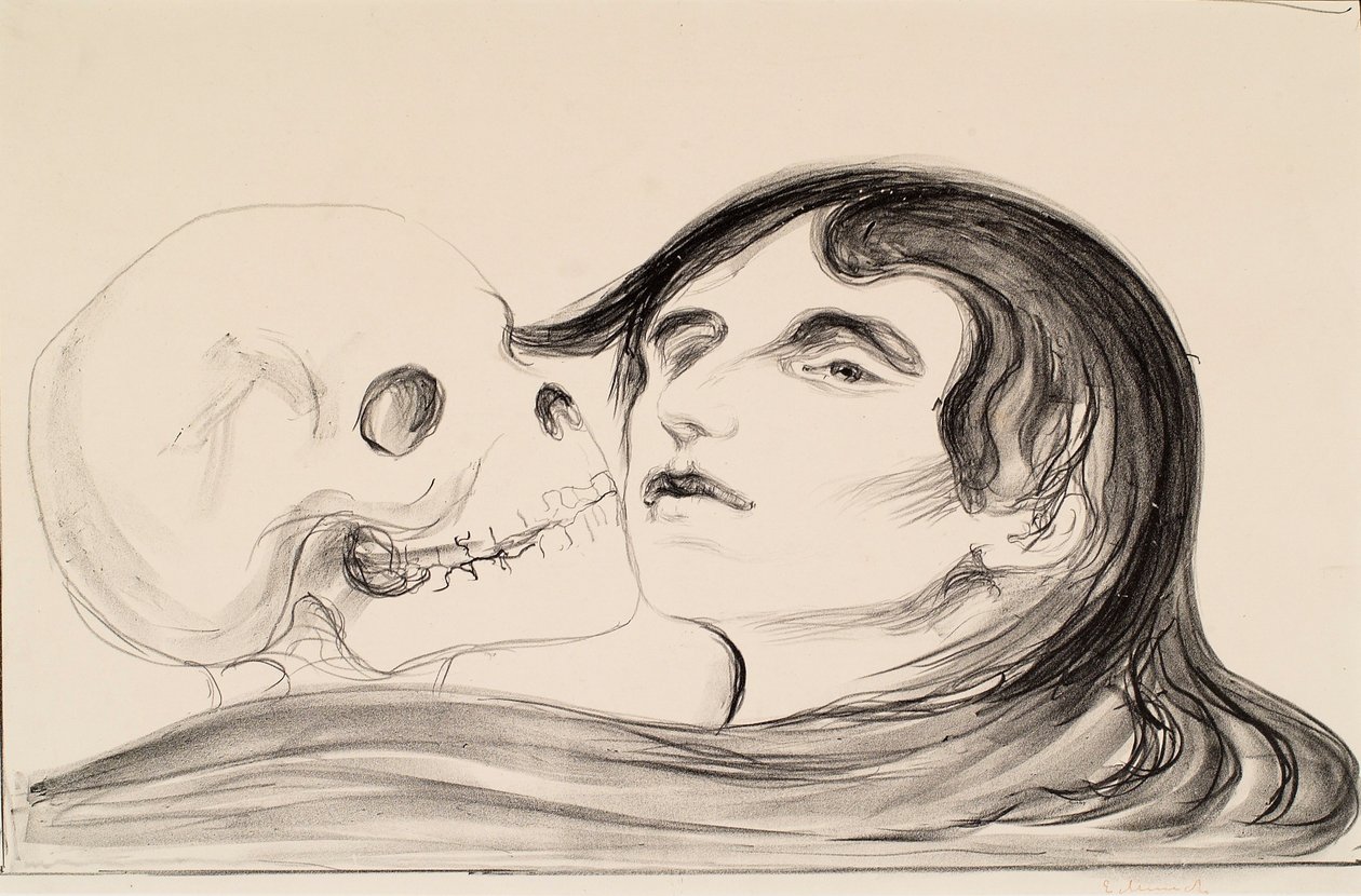 Le Baiser de la Mort - Edvard Munch