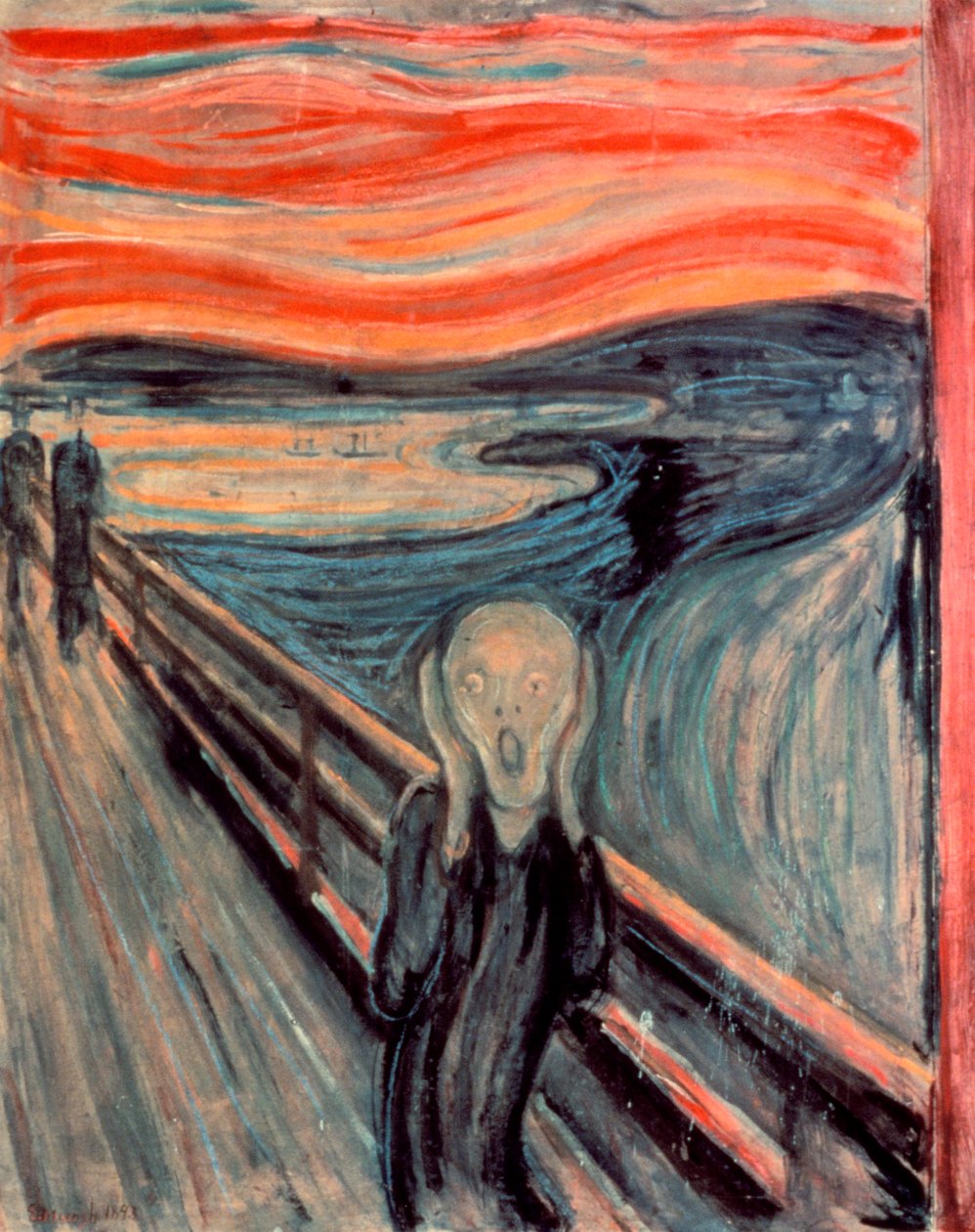 Le Cri, 1893 - Edvard Munch