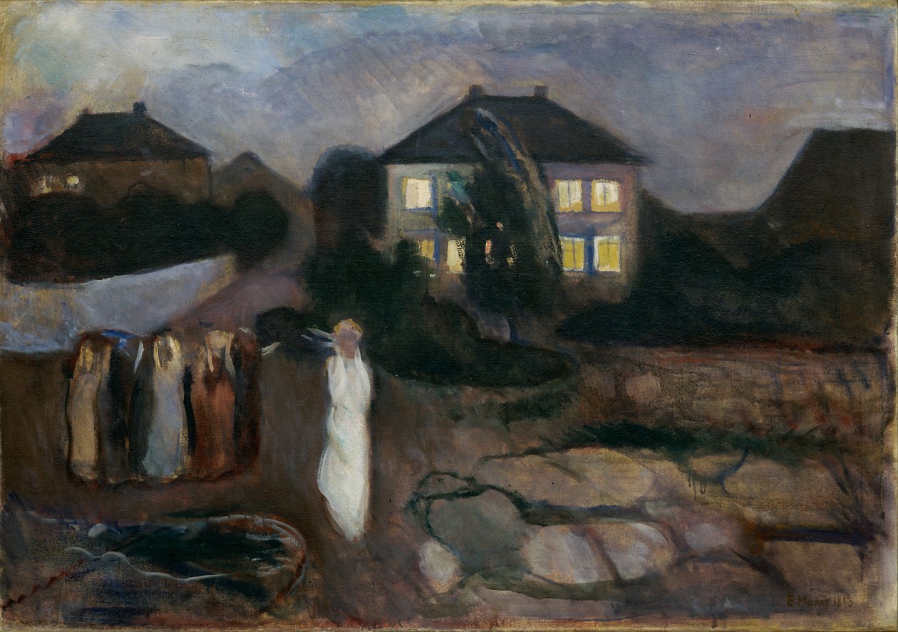 La Tempête - Edvard Munch