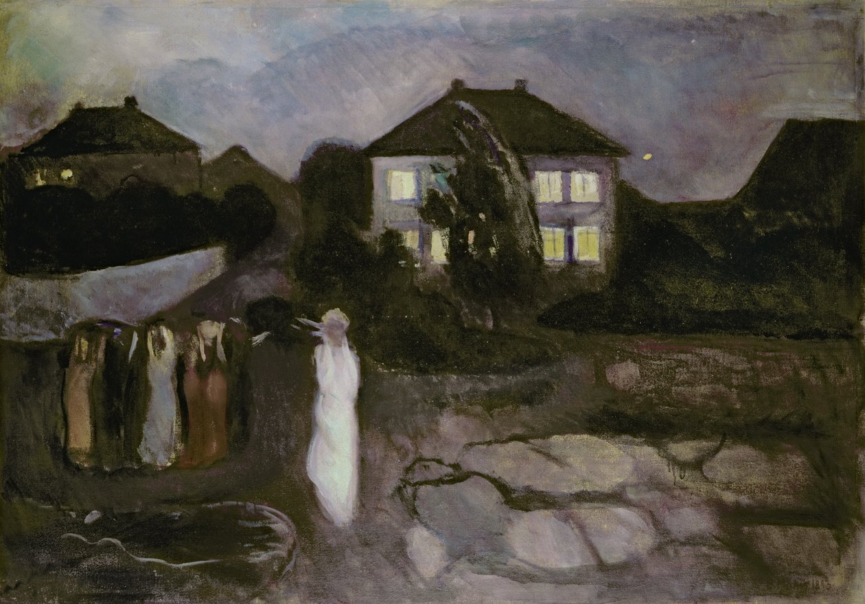 La tempête, 1893 - Edvard Munch