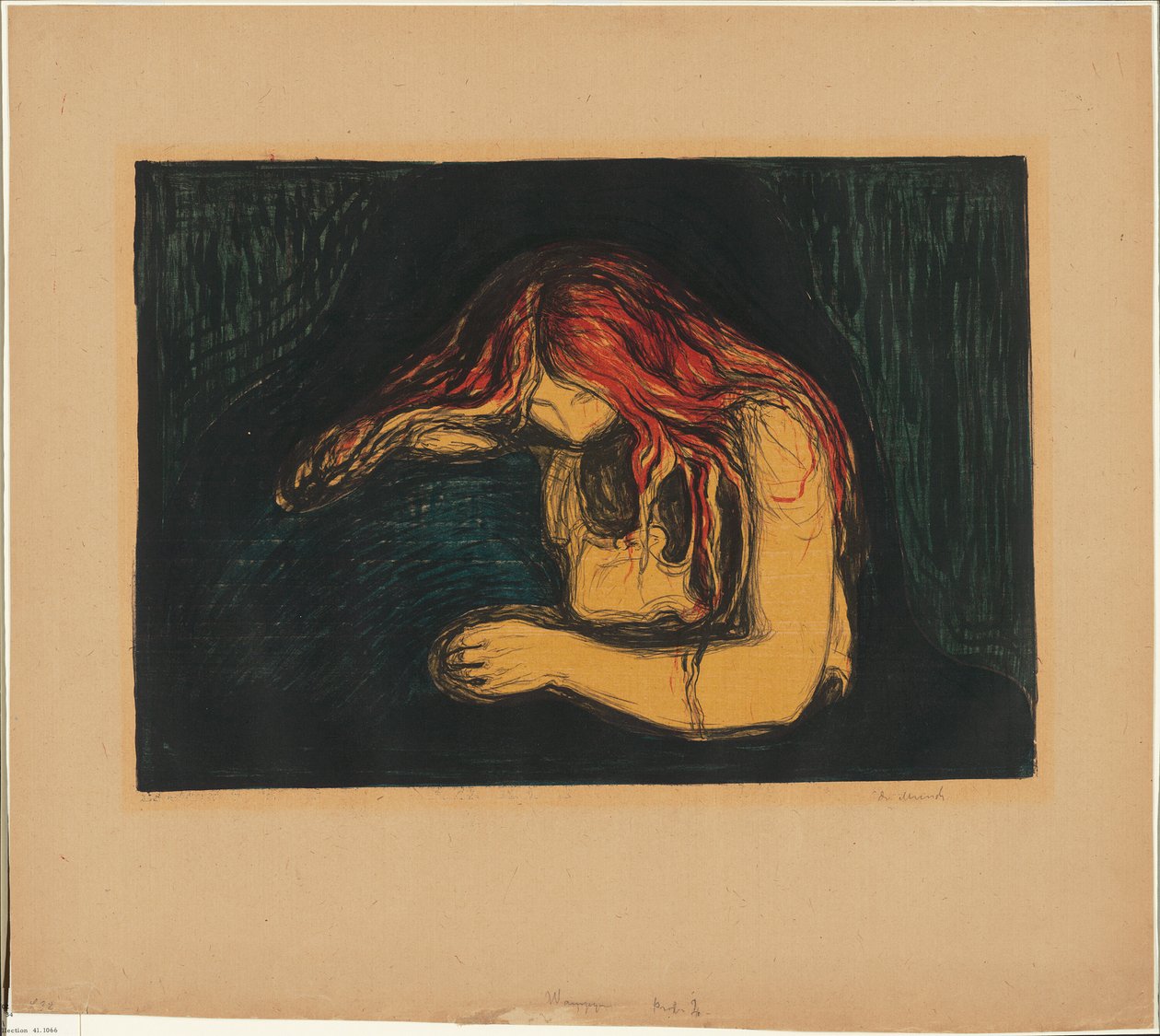 Le Vampire II - Edvard Munch