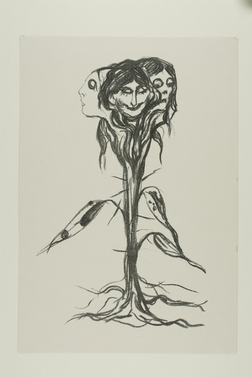 Vignette : Amaryllis - Edvard Munch