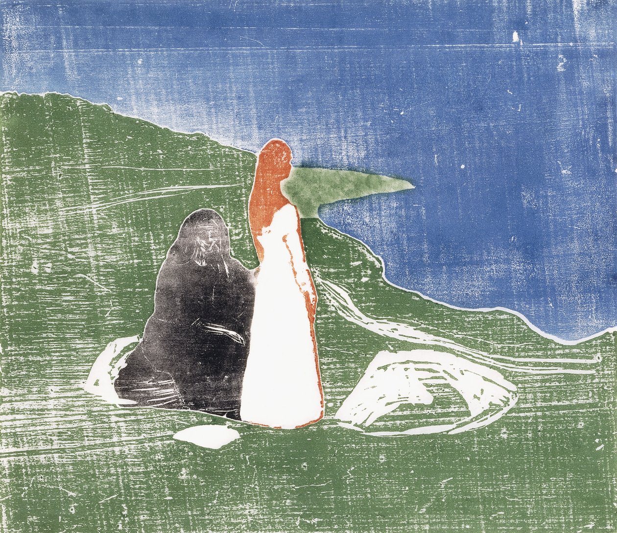Femmes au Bord de la Mer - Edvard Munch