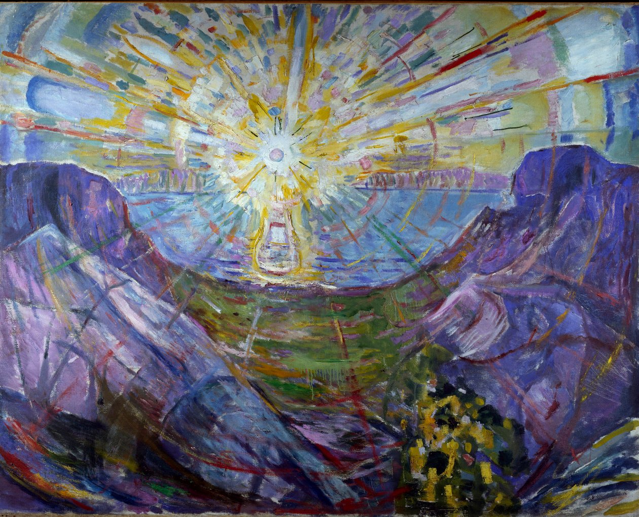 Le soleil - Edvard Munch