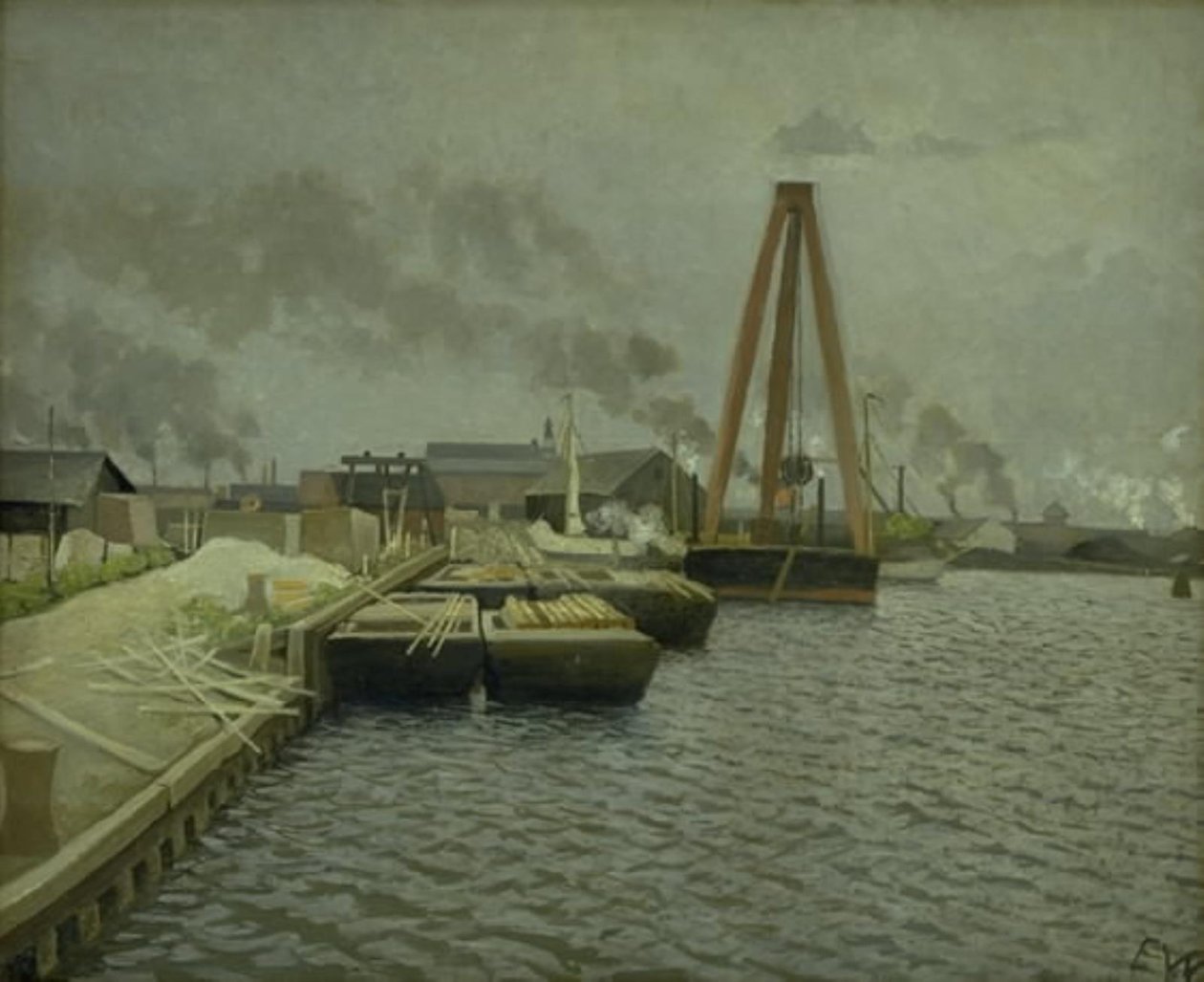 Refshaleøen. Le port de Copenhague - Edvard Weie