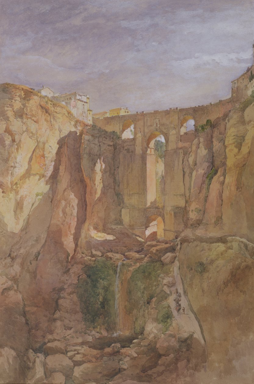 La Gorge, Ronda, Espagne - Edward Angelo Goodall