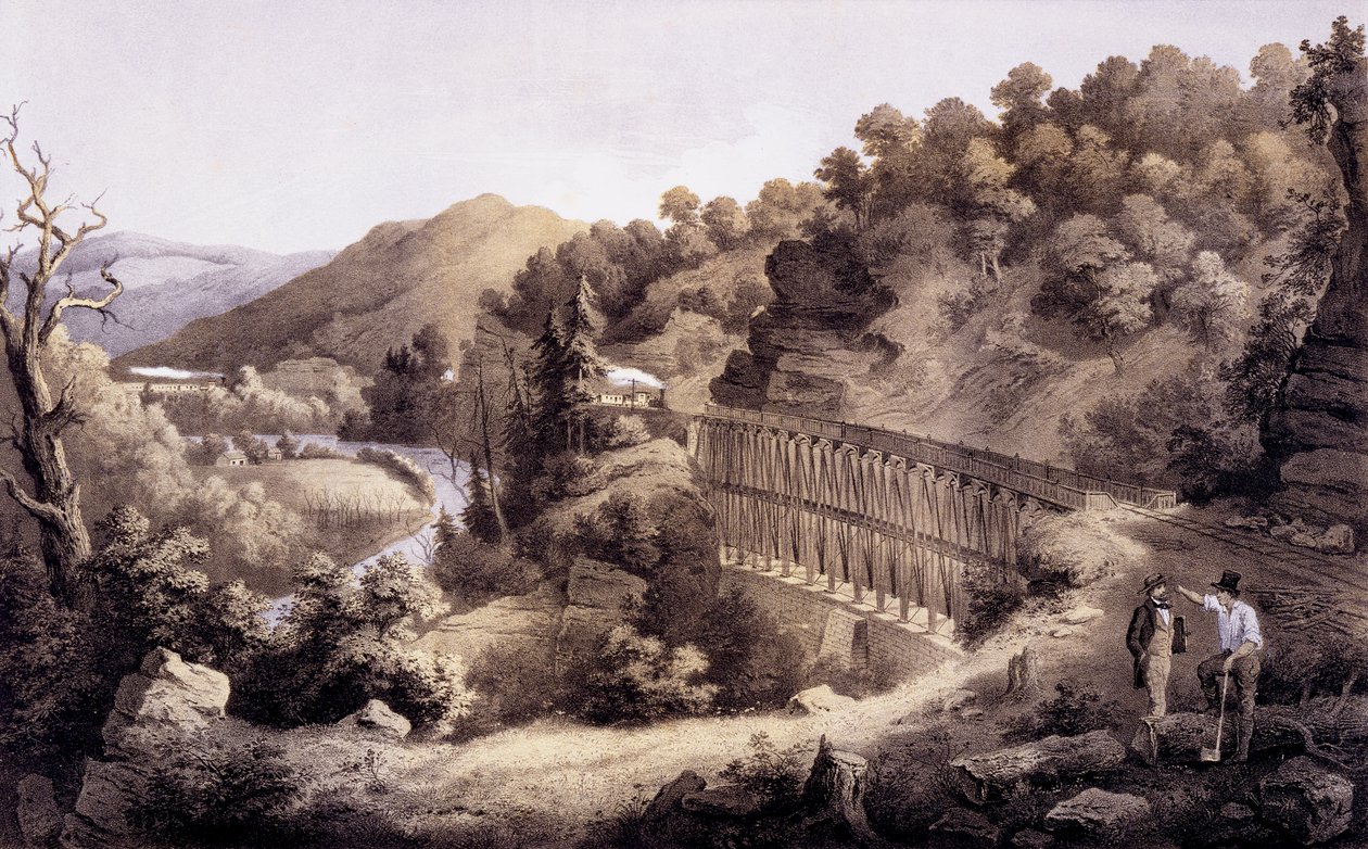 Viaduc sur la rivière Cheat, de 