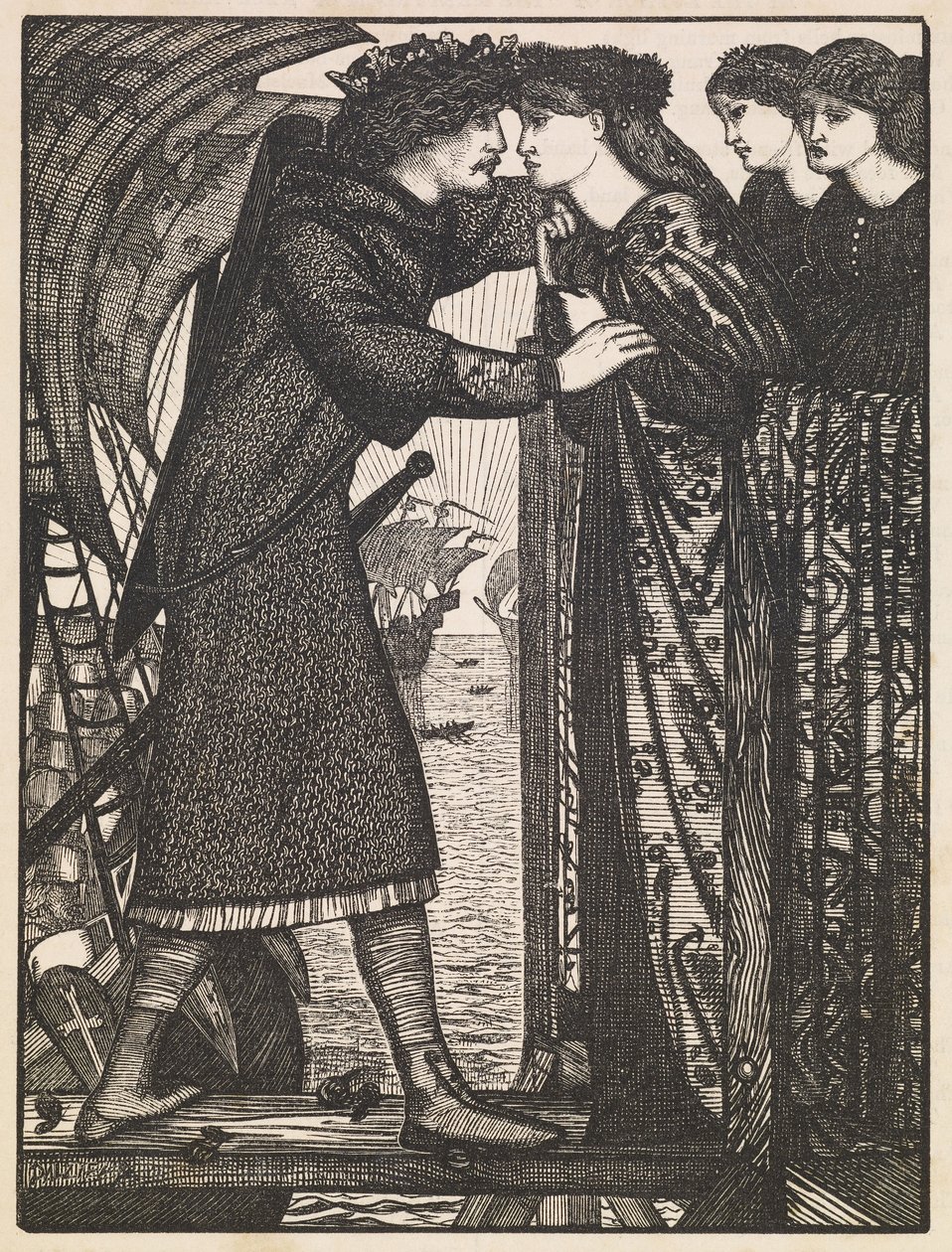 Le roi Sigurd le Croisé - Edward Burne Jones
