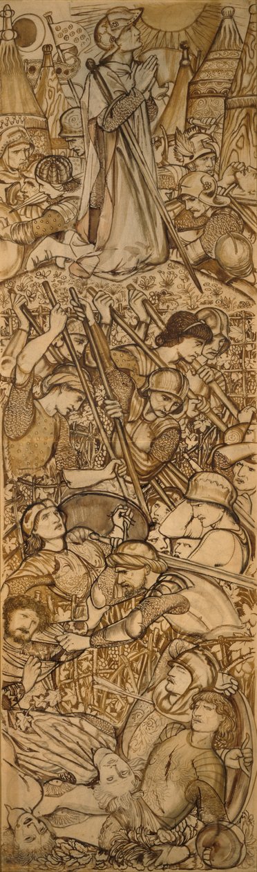 La Bataille de Beth-Horon - Edward Burne Jones