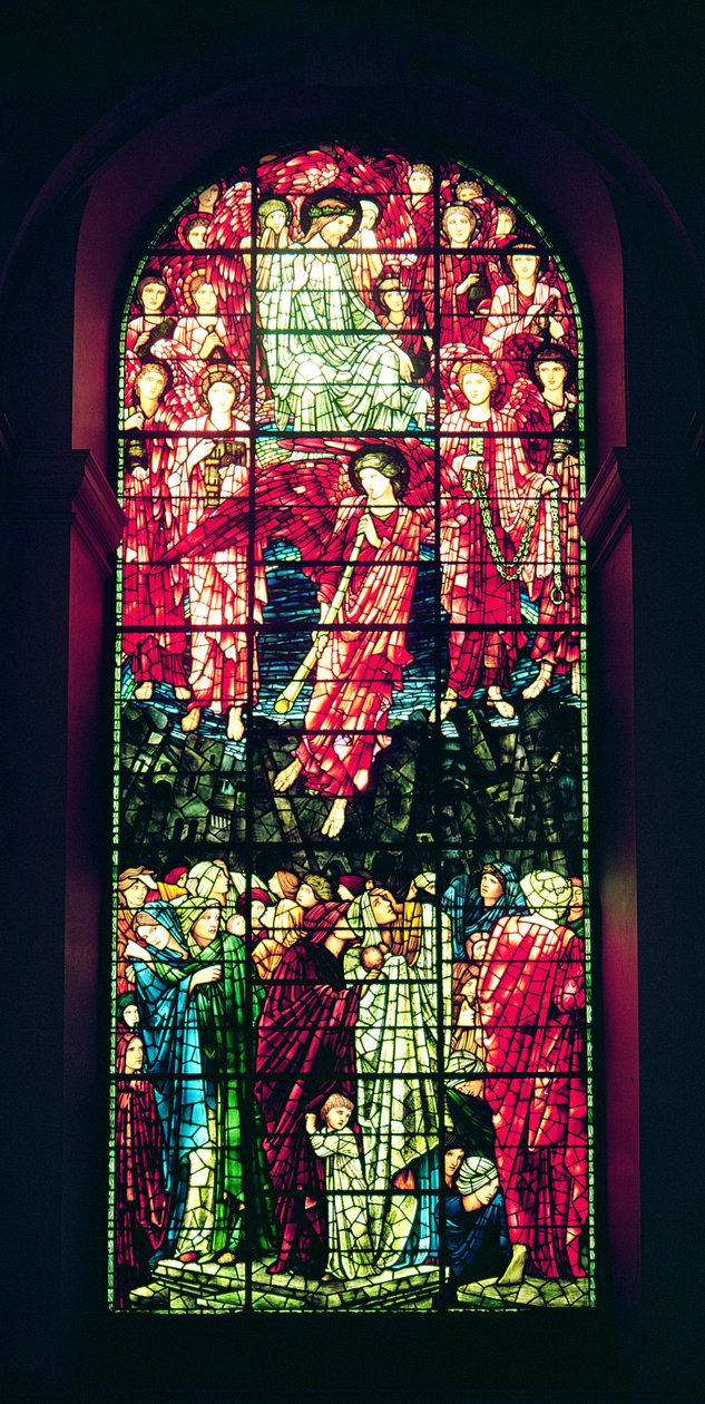 Jugement dernier, fenêtre ouest - Edward Burne Jones
