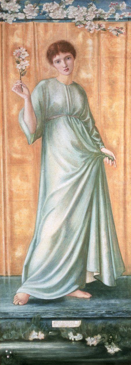 Printemps, 1869-70 - Edward Burne Jones